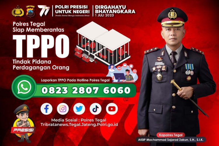 Polres Tegal Siap Memberantas TPPO di Kabupaten Tegal